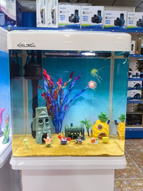 حوض أسماك جاهز 38 سم