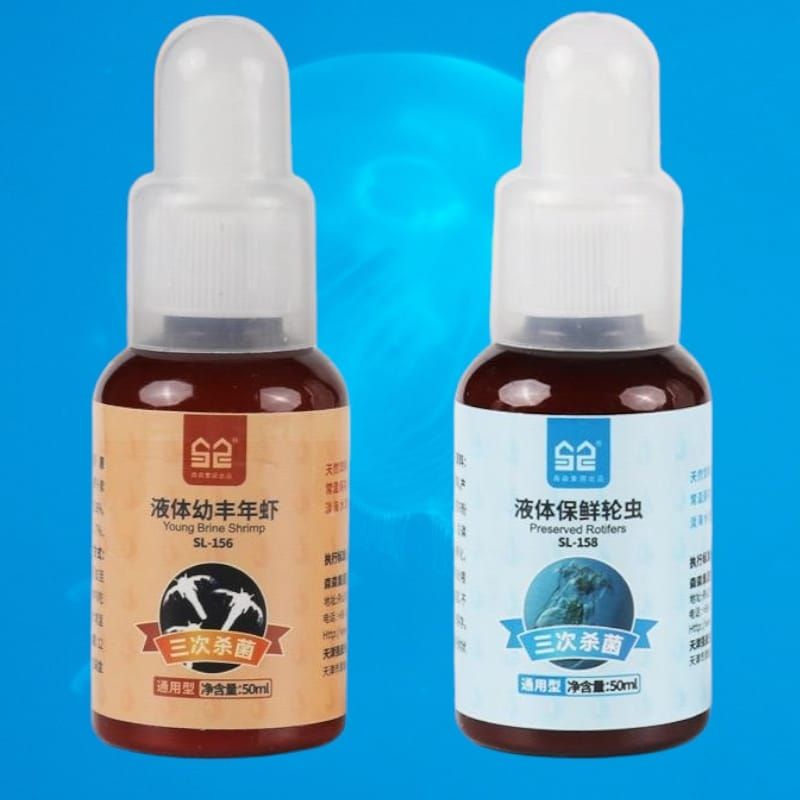 طعام افراخ الأسماك قطرات ارتيميا + روتيفيرز 50 مل