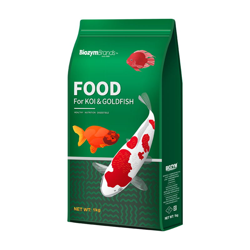 طعام اسماك الكوي من بايوزيم لنمو سريع 1 كغم