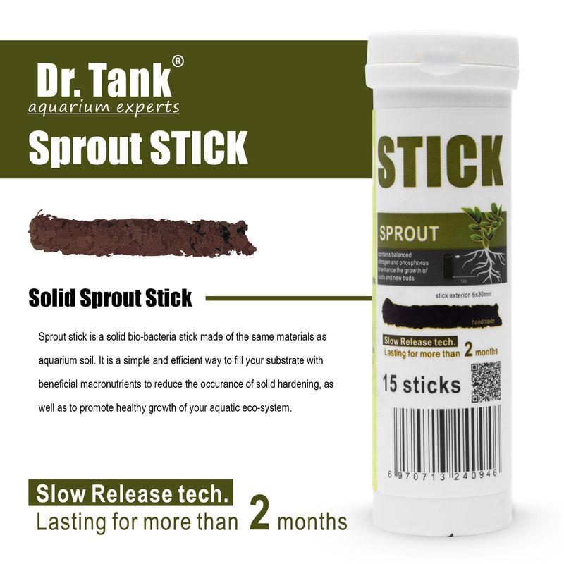 سماد ستكس من دكتور تانك للاحواض النباتية - مغذي و مقوي الجذور 