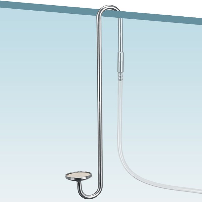 منظومة غاز ثاني اوكسيد الكاربون-دفيوزر ستيل 25 سم مع جيك فالف