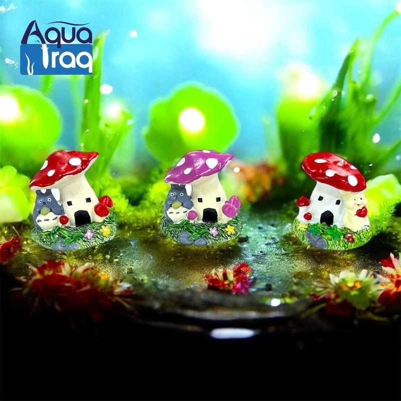 دايوراما  كوخ الفطر قطعتين