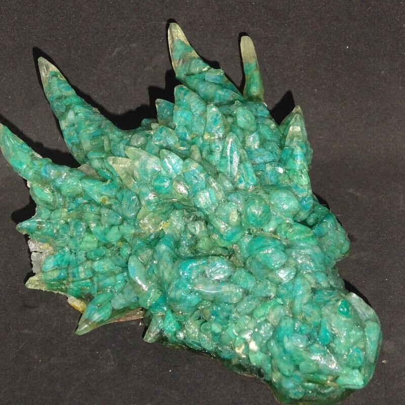 Drachenkopf aus der Neuen Zeit: Amazonit 5 Drachenkopf aus der Neuen Zeit: Amazonit 5