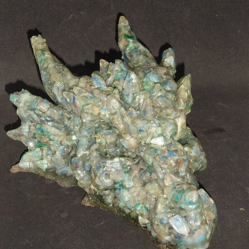 Drachenkopf aus der Neuen Zeit: Amazonit 8 Drachenkopf aus der Neuen Zeit: Amazonit 8