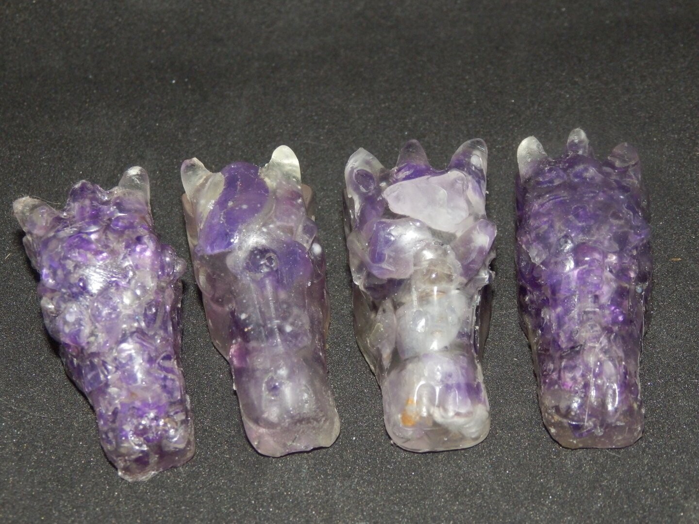 Drachenkopf: Amethyst, klein