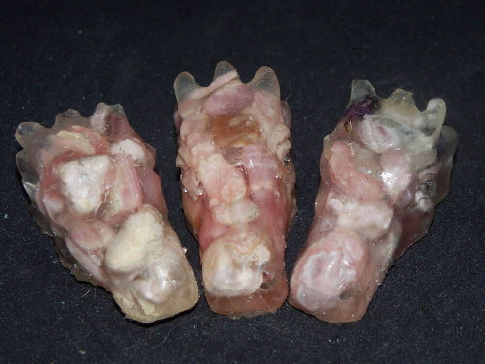 Drachenkopf: Rhodochrosit, klein