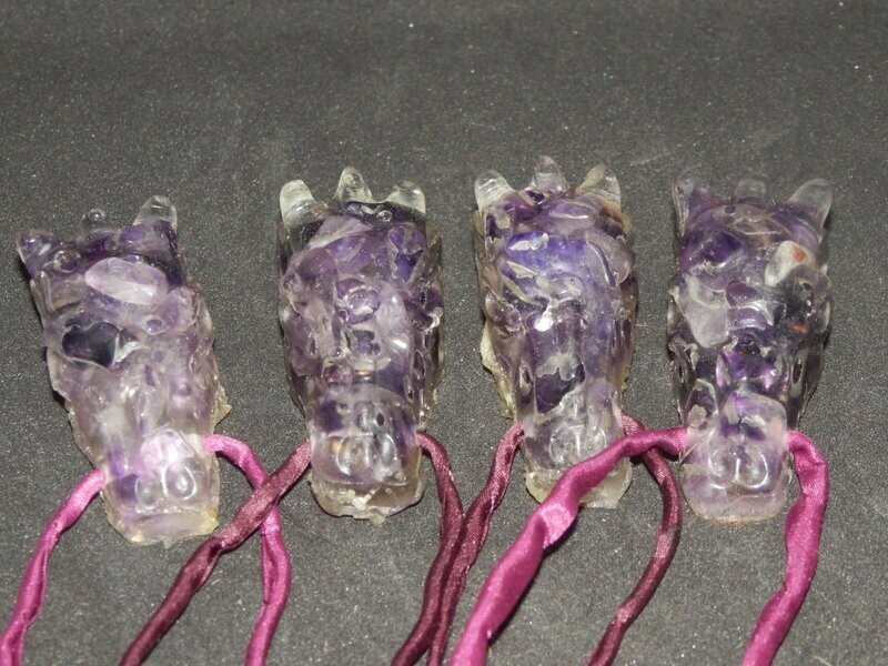 Drachenanhänger: Amethyst Drachenanhänger: Amethyst