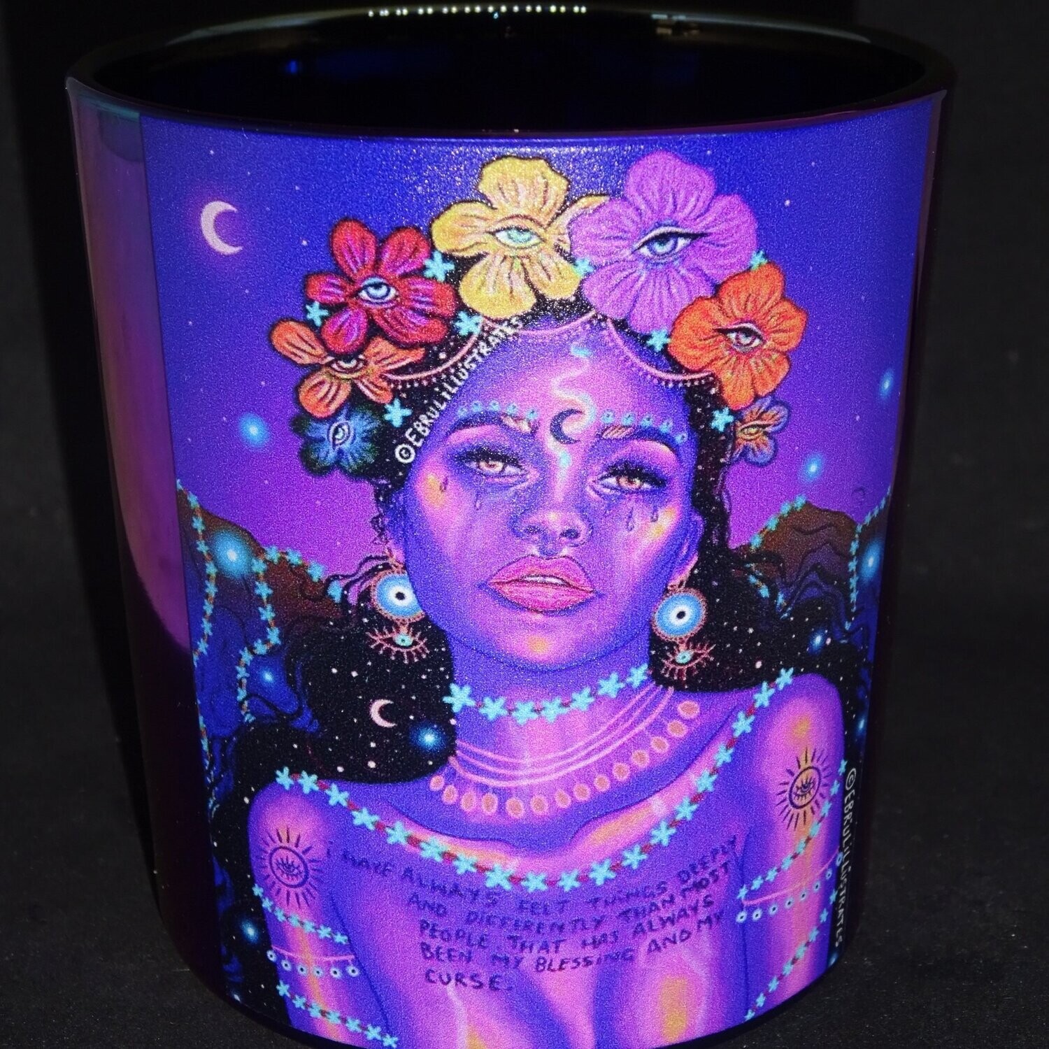 Göttin: Becher für Kerze 5