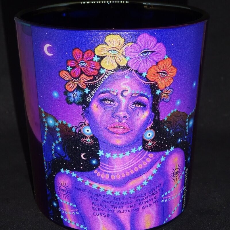 Göttin: Becher für Kerze 5