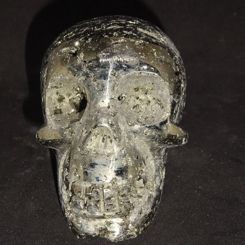Kristallschädel: Pyrit aus Peru 2 Kristallschädel: Pyrit aus Peru 2