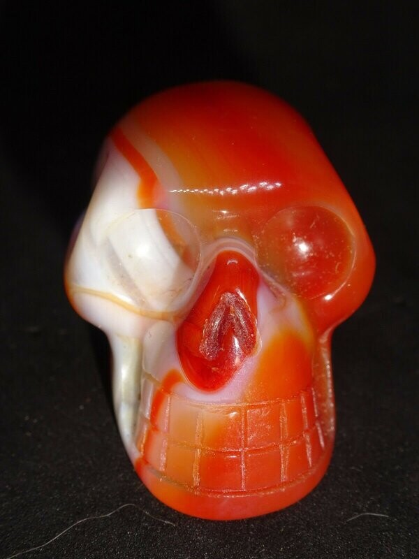 Pocket Kristallschädel: Carneol Pocket Kristallschädel: Carneol