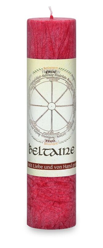 Allgäuer Heilkräuterkerze: Beltane Allgäuer Heilkräuterkerze: Beltane
