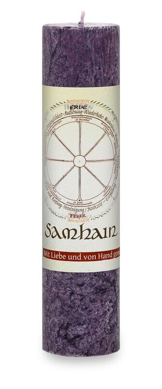 Allgäuer Heilkräuterkerze: Samhain Allgäuer Heilkräuterkerze: Samhain