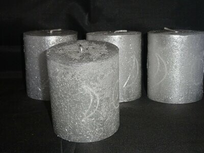 Ritual Kerze: zur Anrufung an die Mondin; für Mondrituale 80 x 68 mm
