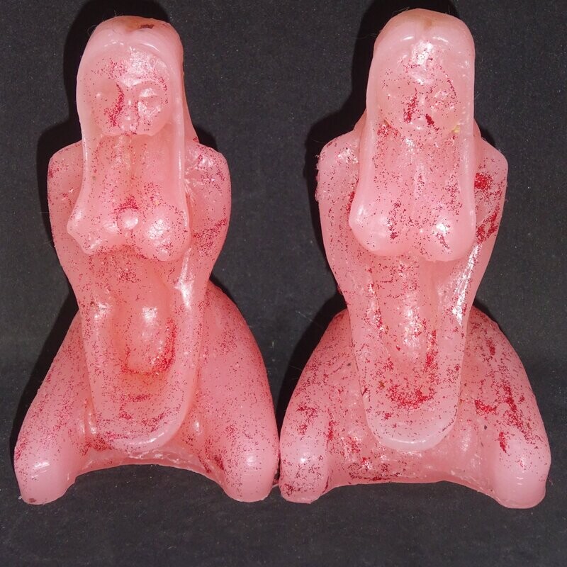 Göttin aus Wachs: in Rosa Göttin aus Wachs: in Rosa