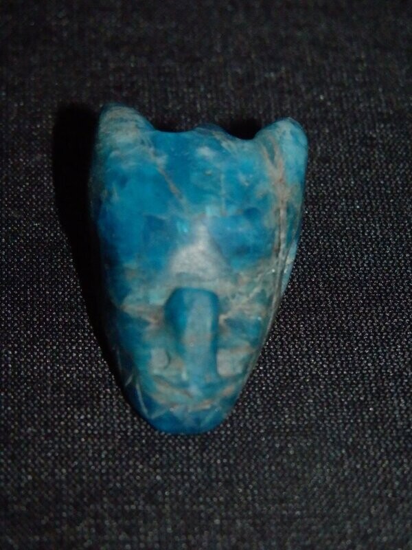Drachenkopf: Apatit, blau 5