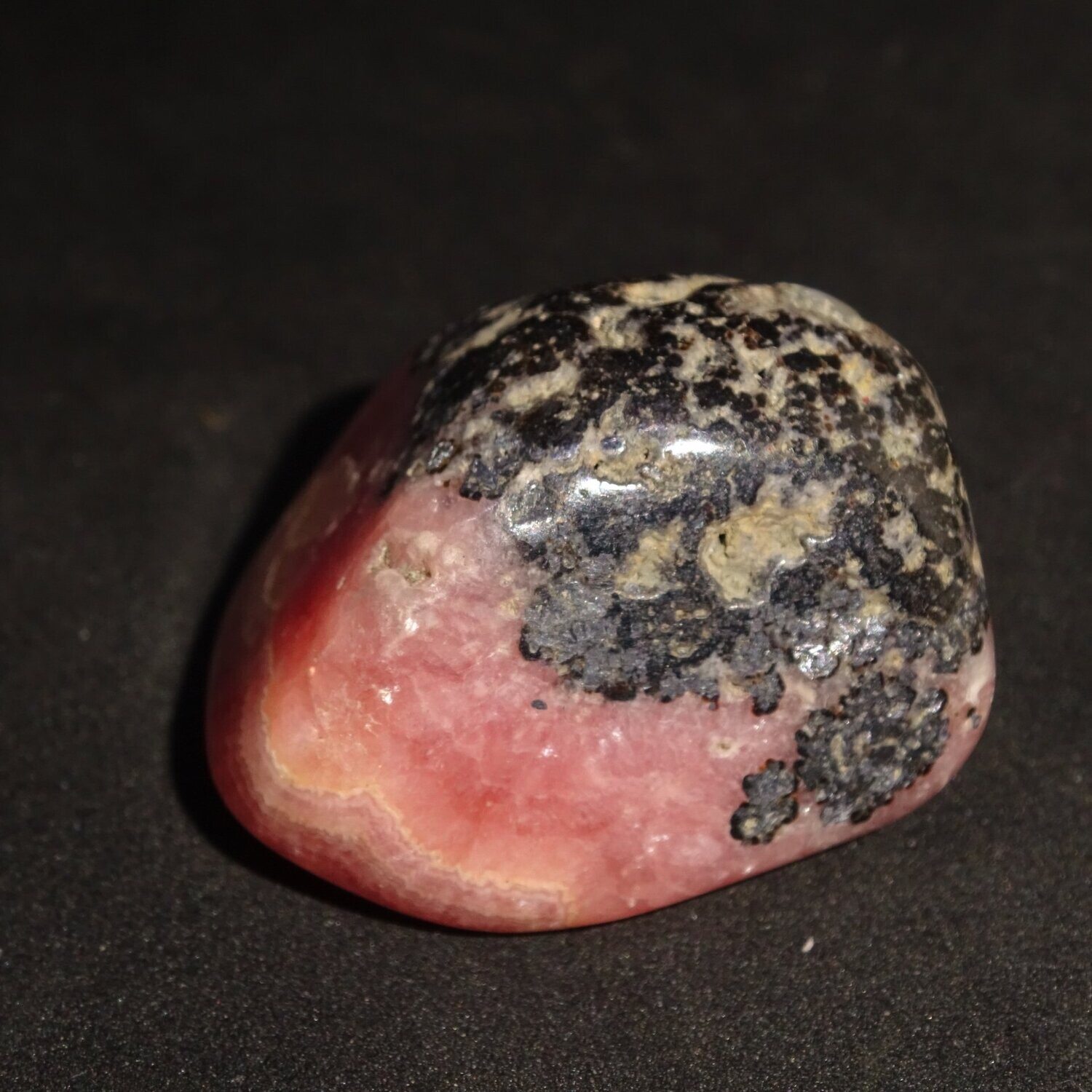 Trommelstein: Rhodochrosit