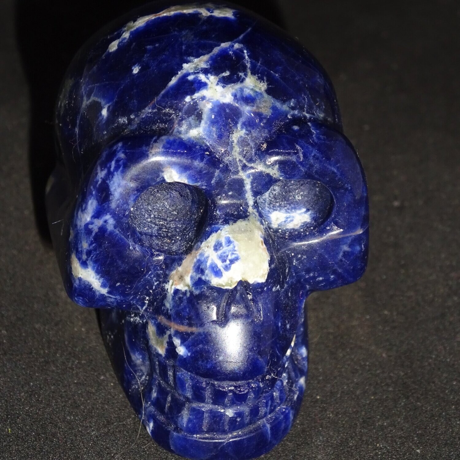 Pocket Kristallschädel: Sodalith 2