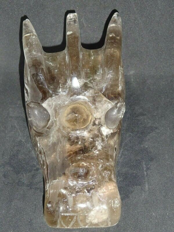 Drachenkopf: Rauchquarz Drachenkopf: Rauchquarz