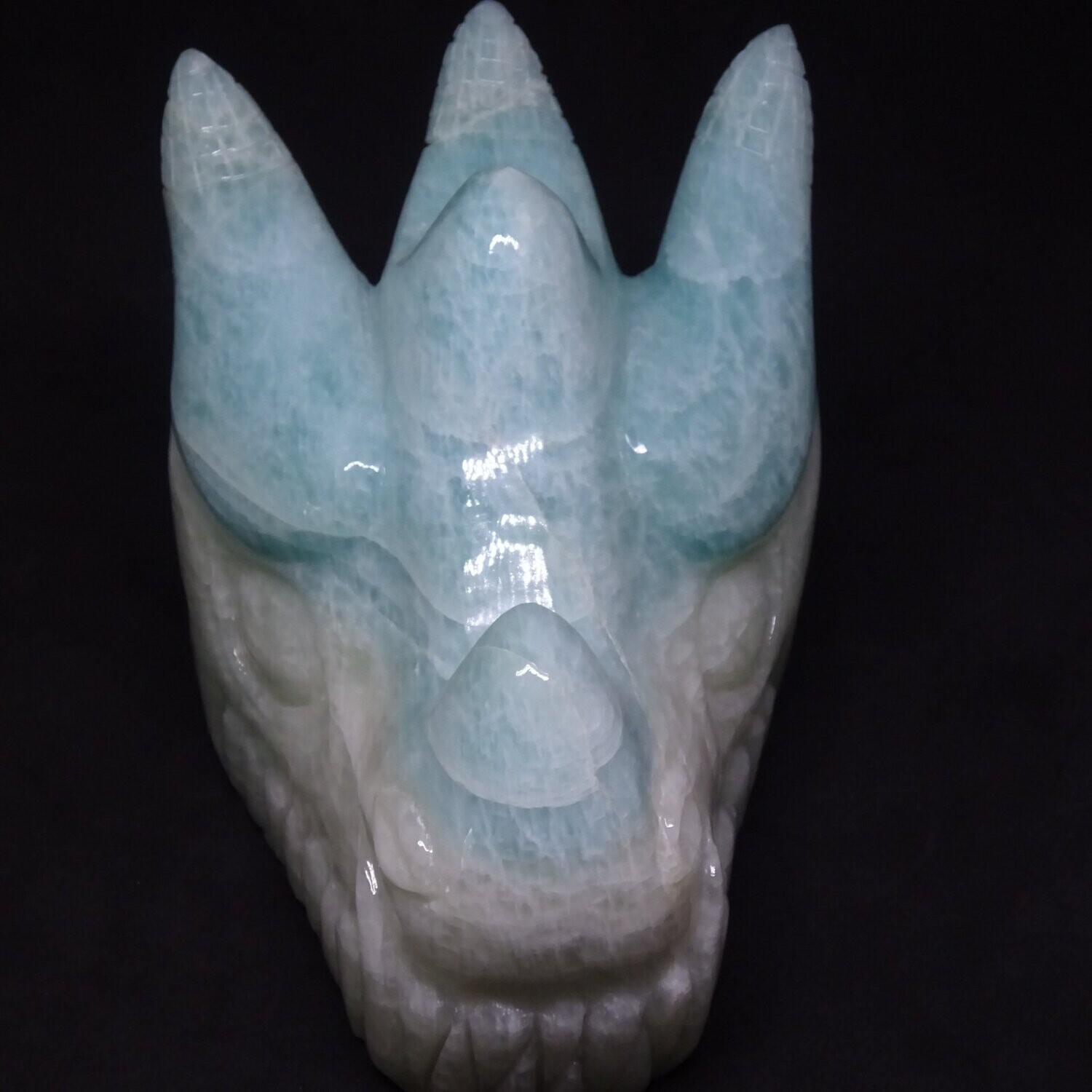 Drachenkopf: Aquamarin