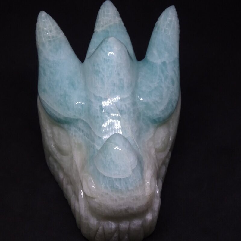 Drachenkopf: Aquamarin