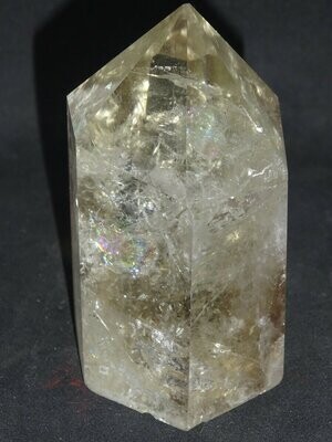 Kristallspitze: Citrin 4, gelblich