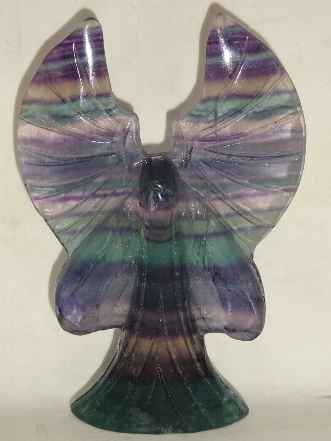 Engel: Regenbogenfluorit 2