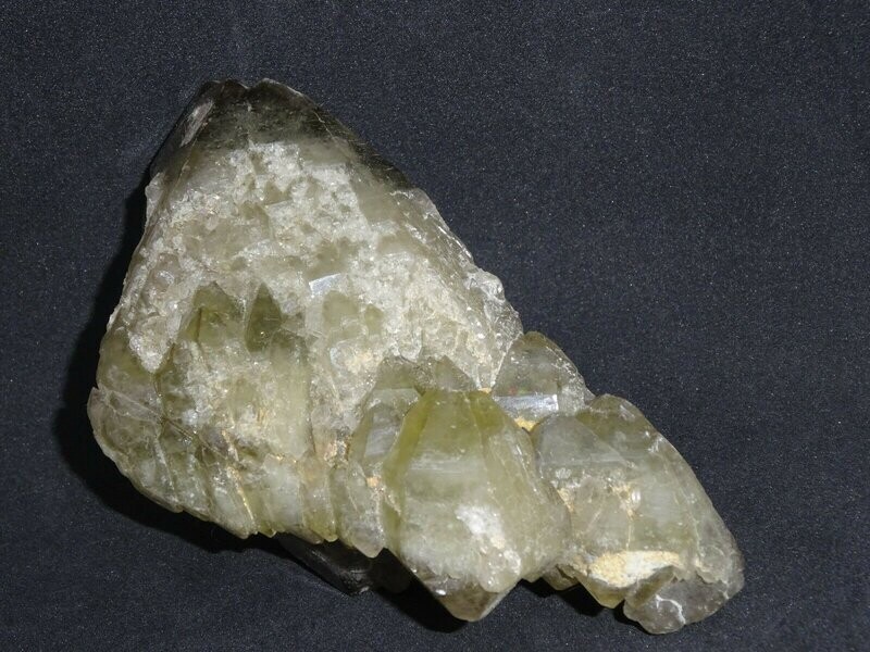 Kristalliner Sprossenquarz: Citrin 4 Kristalliner Sprossenquarz: Citrin 4