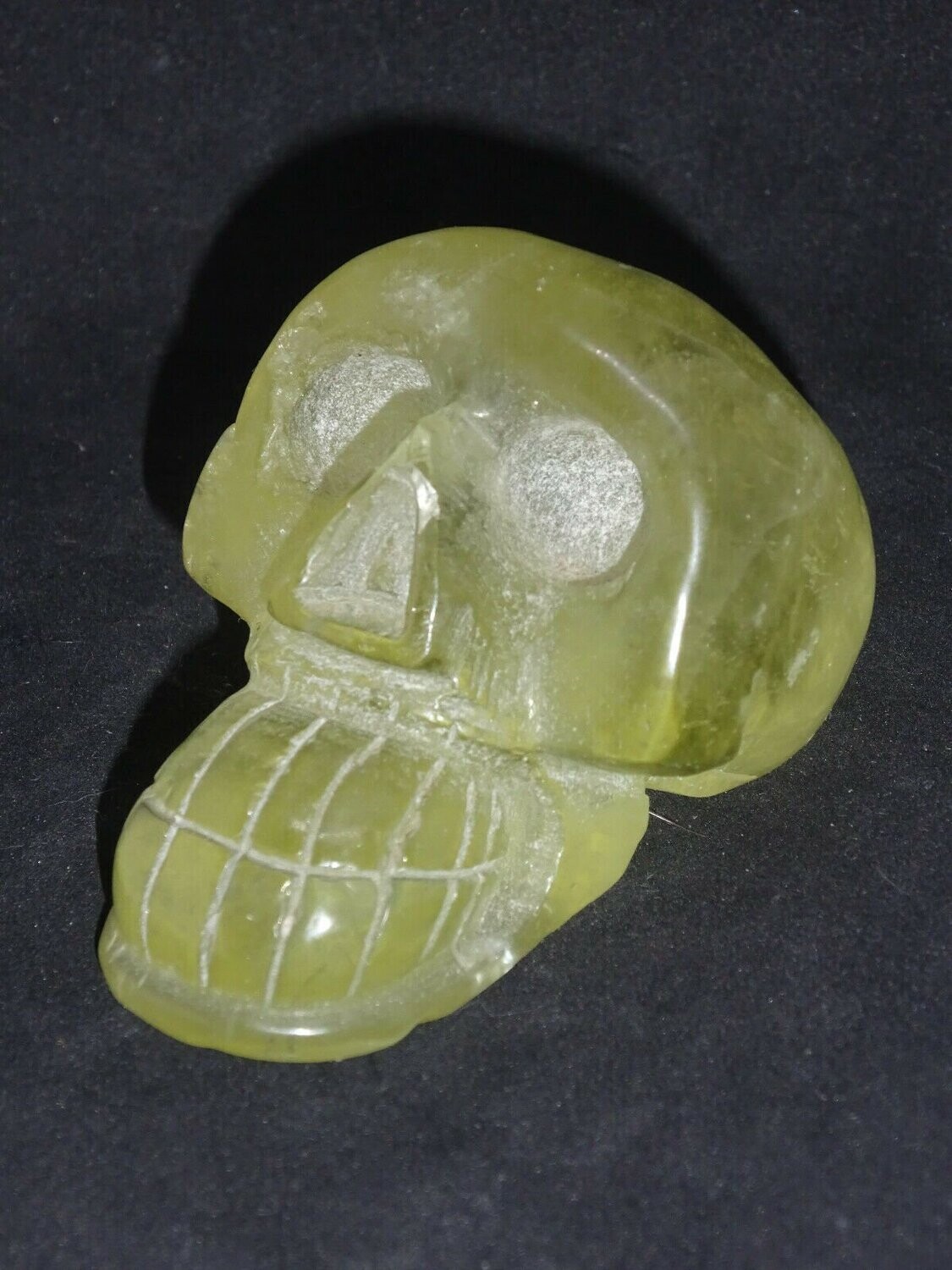 Kristallschädel: Lemon Citrin