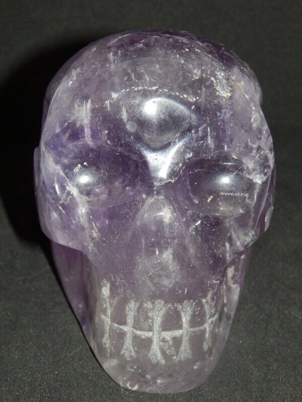 Kristallschädel: Amethyst