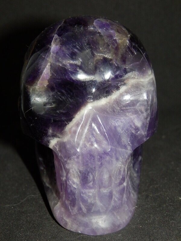 Kristallschädel: Chevron Amethyst 1 Kristallschädel: Chevron Amethyst 1