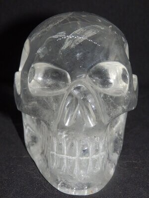 Kristallschädel: lemurischer Schädelstein aus Bergkristall 5