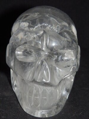 Kristallschädel: lemurischer Schädelstein aus Bergkristall 9