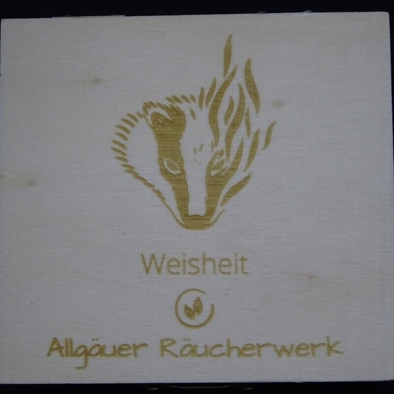 Allgäuer Räucherwerk: Weisheit Allgäuer Räucherwerk: Weisheit