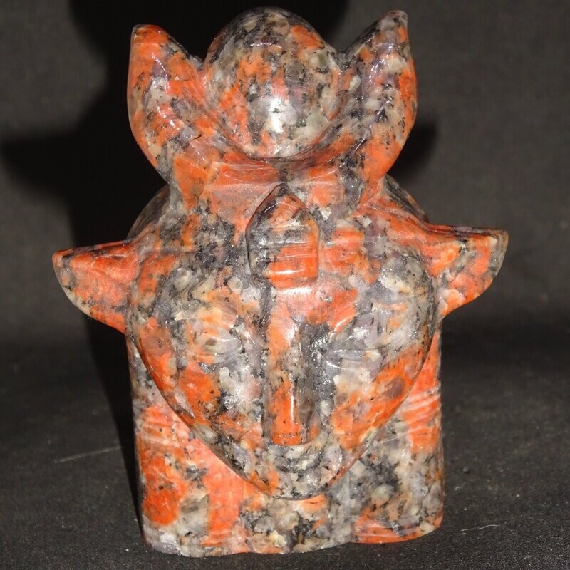 Göttin Hathor: Jaspis 1, rötlich Göttin Hathor: Jaspis 1, rötlich