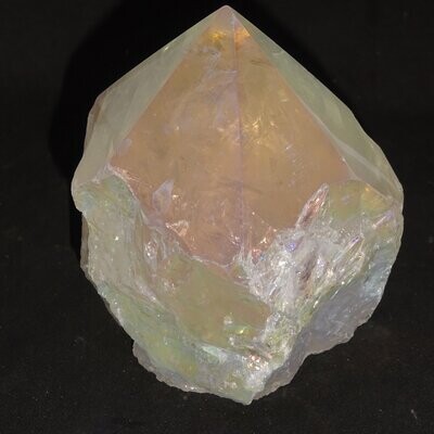 Kristallspitze: Angel Aura aus Bergkristall 2