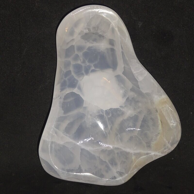Kristallschale: Weißer Onyx Mamor 2 Kristallschale: Weißer Onyx Mamor 2