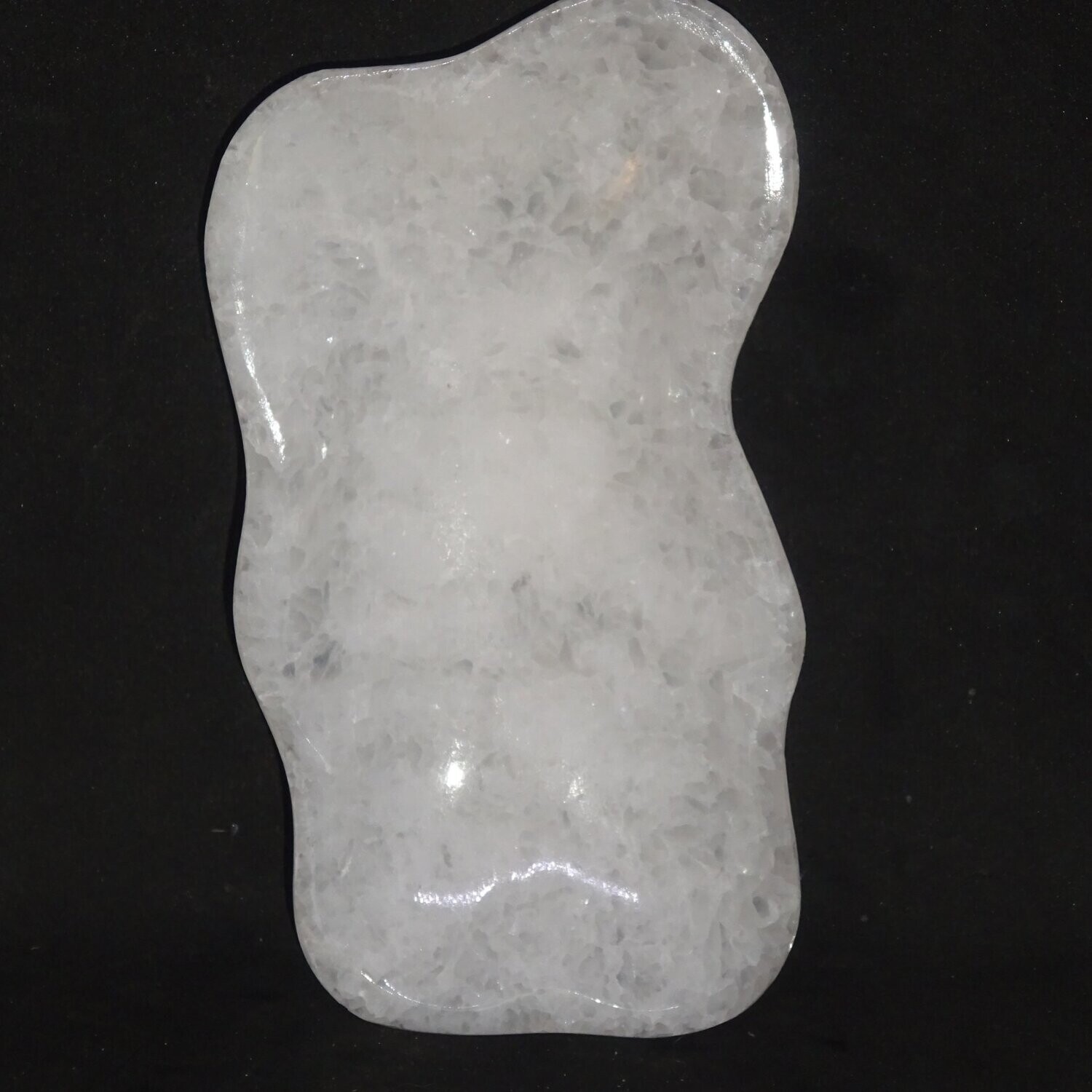 Kristallschale: Weißer Onyx Mamor 1
