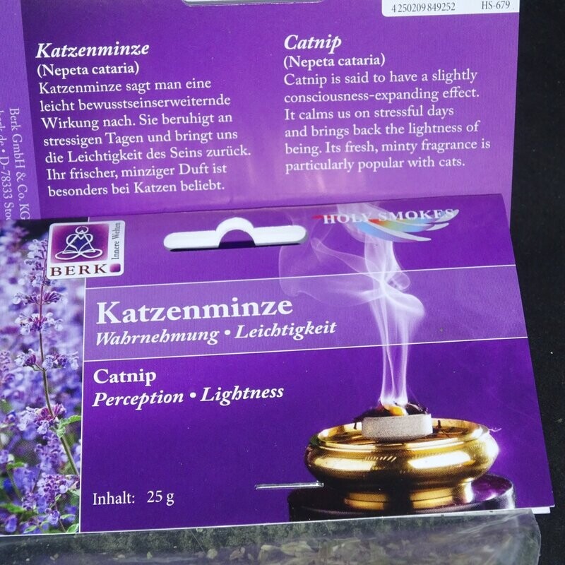 Räucherwerk: Katzenminze 25 Gramm Räucherwerk: Katzenminze 25 Gramm