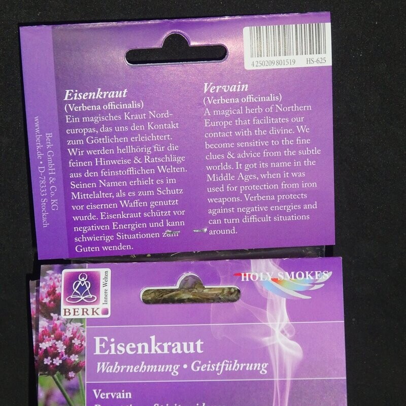 Räucherwerk: Eisenkraut 20 Gramm Räucherwerk: Eisenkraut 20 Gramm