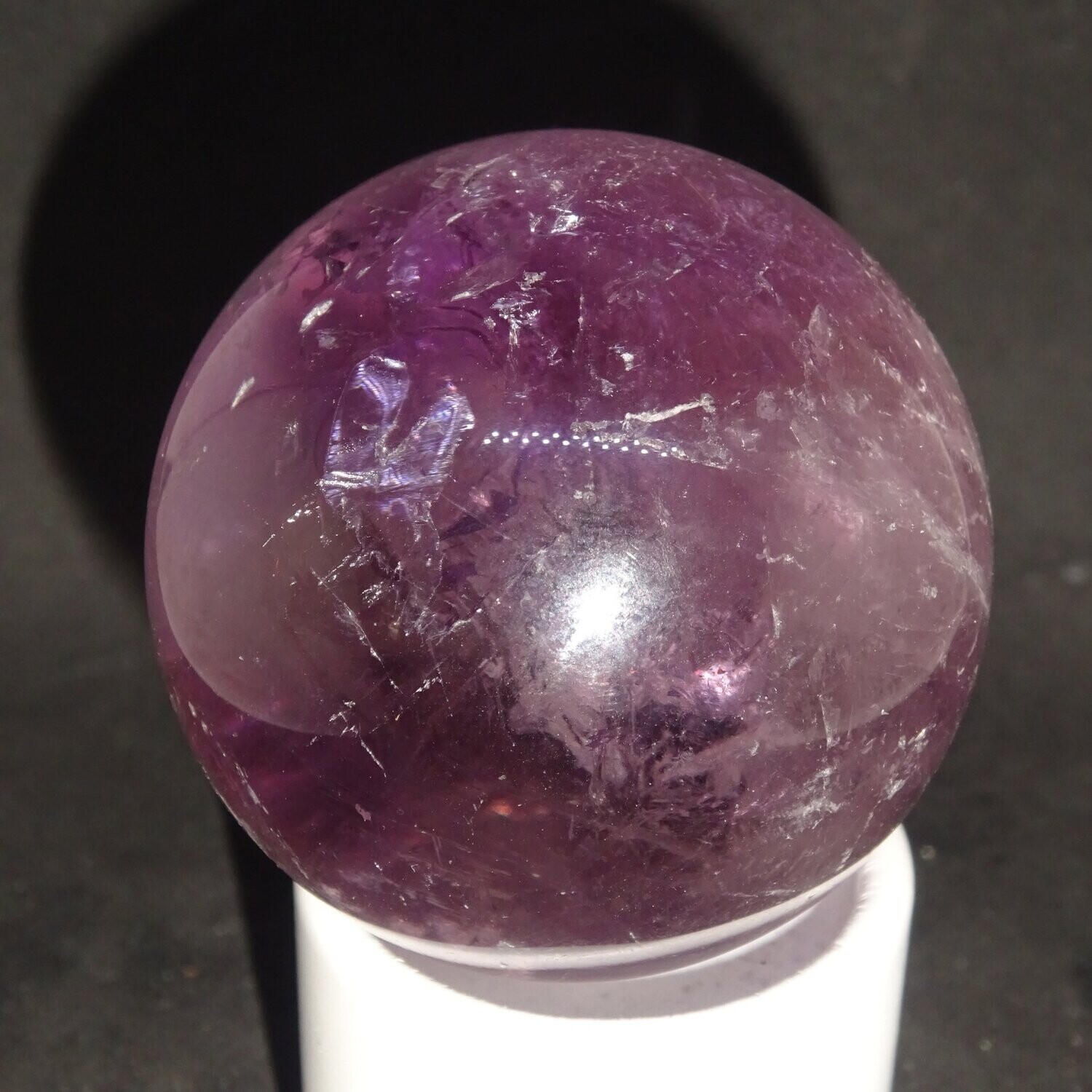 Kristallkugel: Amethyst 1