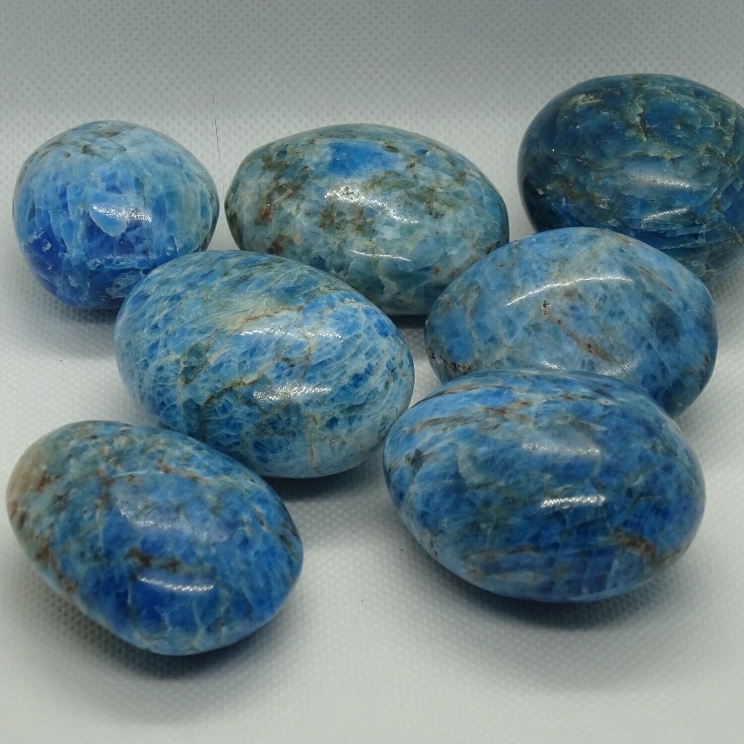 Seifenstein: Apatit, blau