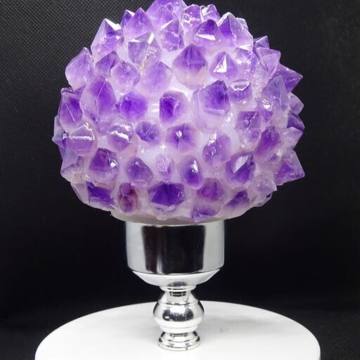 Kristalllampe: Amethyst Kugel