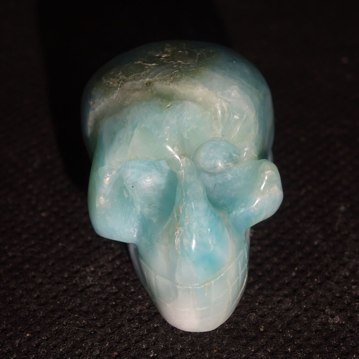 Kristallschädel: Larimar 3