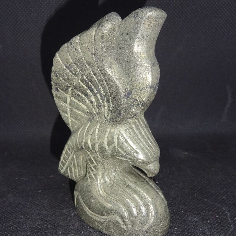 Krafttier: Adler aus Pyrit 2