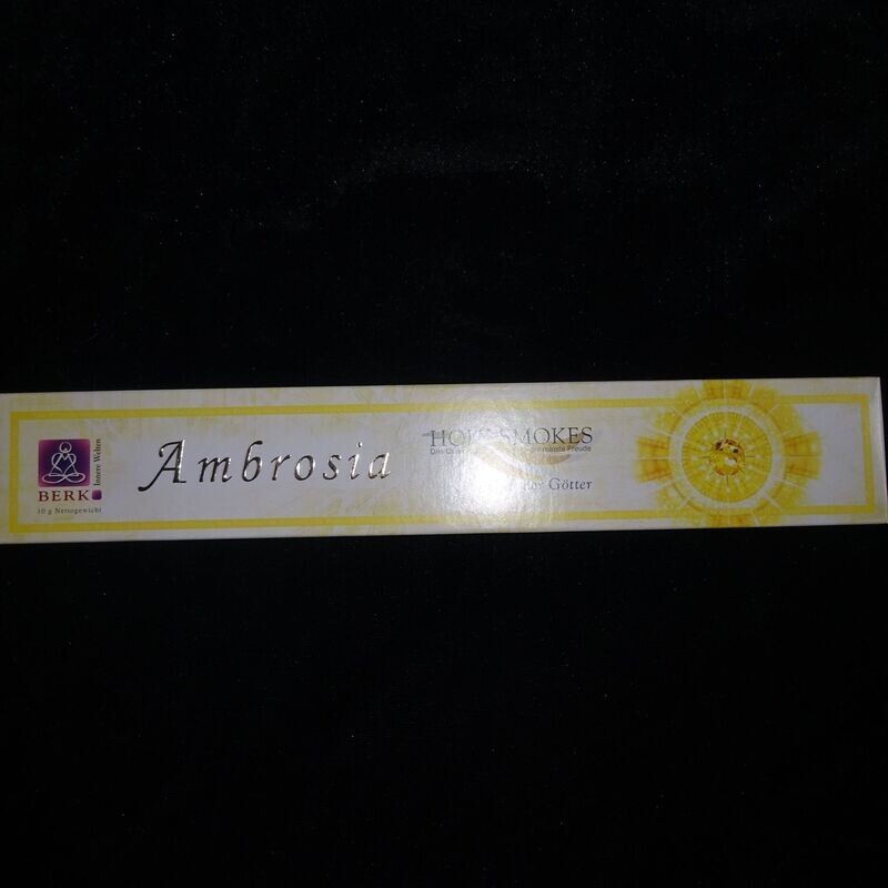 Räucherstäbchen: Ambrosia 10 Gramm Räucherstäbchen: Ambrosia 10 Gramm
