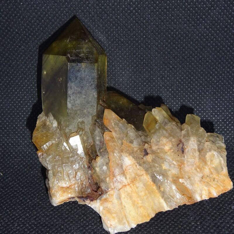 Sprossenquarz: Citrin