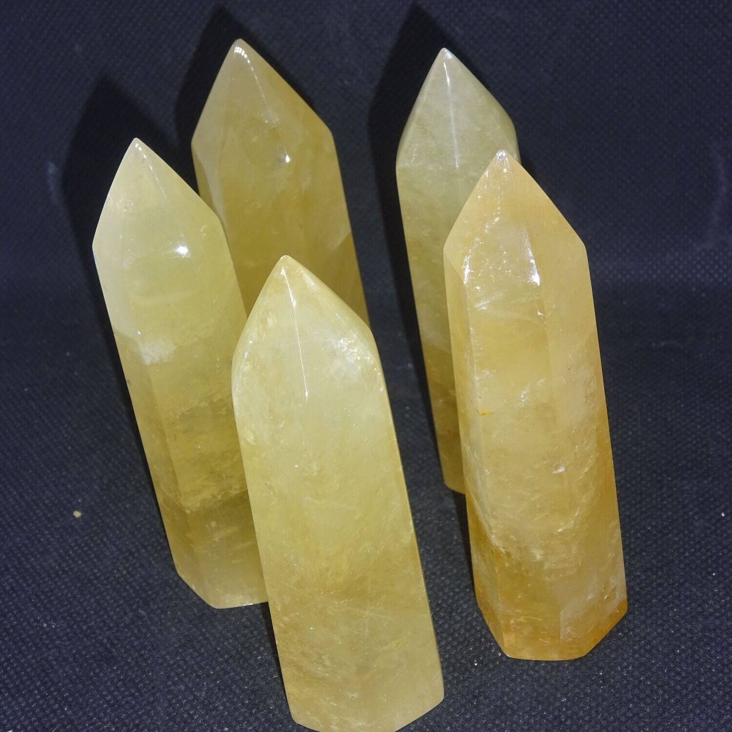 Kristallspitzen: Calcit