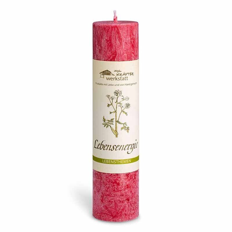 Allgäuer Heilkräuterkerze: Lebensenergie Allgäuer Heilkräuterkerze: Lebensenergie