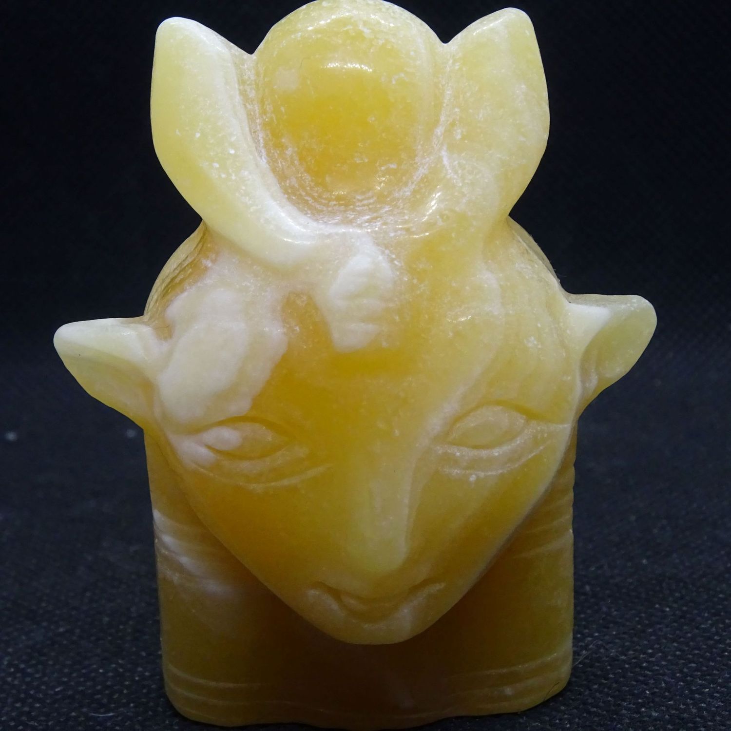 Göttin Hathor: Orangencalcit 2
